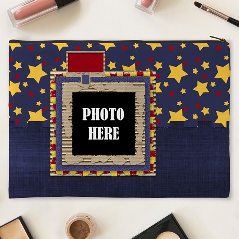 Primary Cardboard Xxxl Cosmetic Bag 1 By Lisa Minor Back