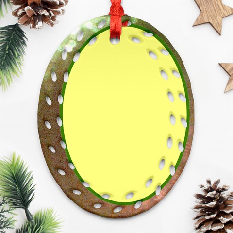  glittering Filigree  Ornament , 2 X  Your Photo By Riksu Front
