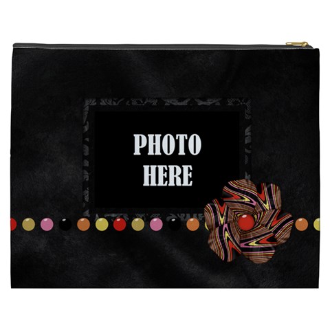 The Orient Xxxl Cosmetic Bag By Lisa Minor Back