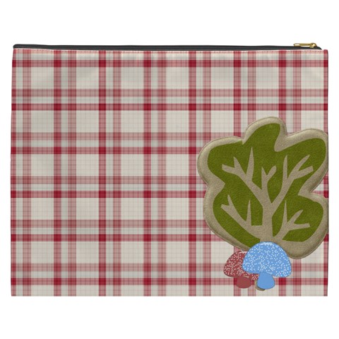 Spring Cuties Xxxl Cosmetic Bag By Lisa Minor Back