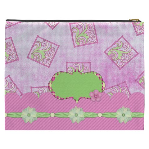 Zoey Xxxl Cosmetic Bag 1 By Lisa Minor Back