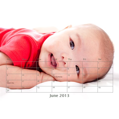 Desktop Calendar By Vivi Jun 2013
