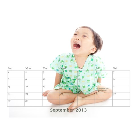 Desktop Calendar By Vivi Sep 2013