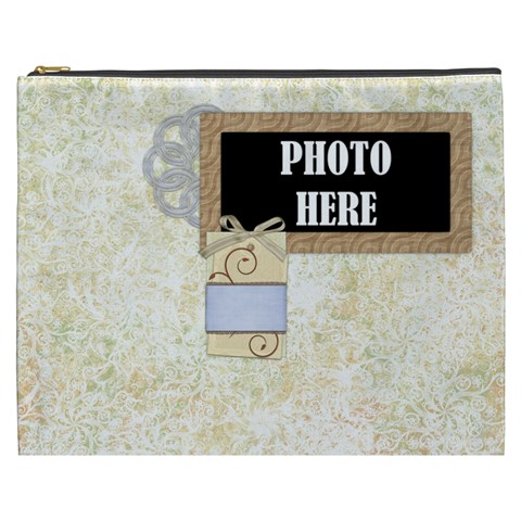 January 365 Xxxl Cosmetic Bag 1 By Lisa Minor Front