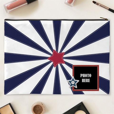 July 365 Xxxl Cosmetic Bag 1 By Lisa Minor Back