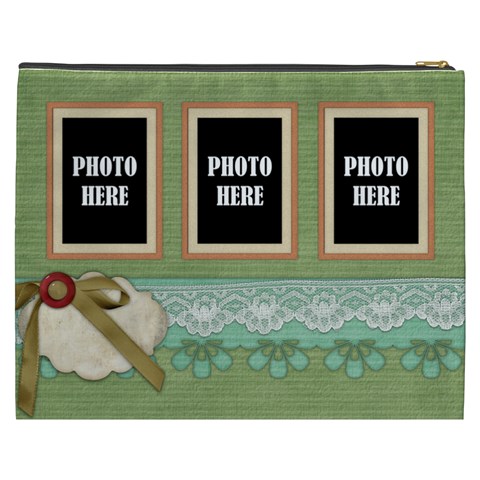 September 365 Xxxl Cosmetic Bag 1 By Lisa Minor Back