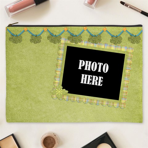 Primavera Xxxl Cosmetic Bag 1 By Lisa Minor Front