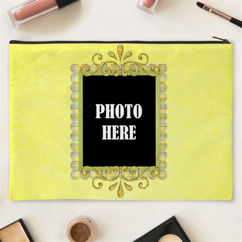 Primavera Xxxl Cosmetic Bag 1 By Lisa Minor Back