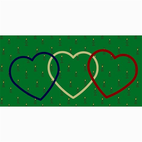 10 Christmas Cards 3 (hearts) Your Photo,text By Riksu 8 x4  Photo Card - 7