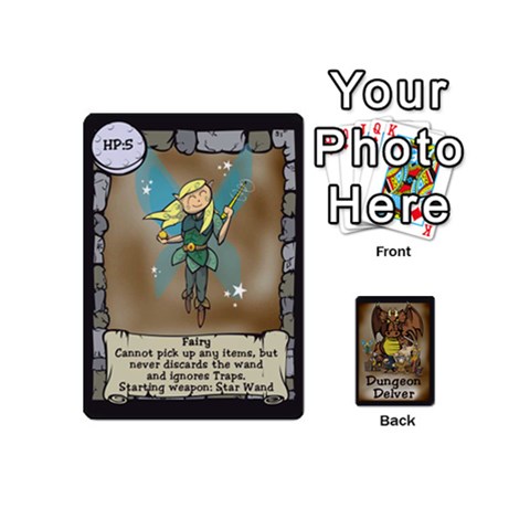 Dungeondelver 54playingcardsmini By David Barry Front - Spade3