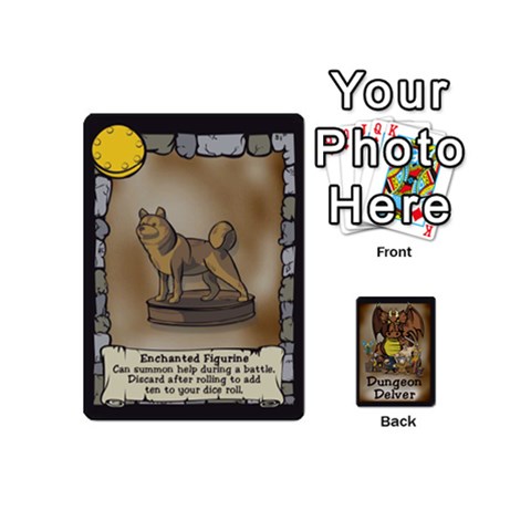 Dungeondelver 54playingcardsmini By David Barry Front - Heart3