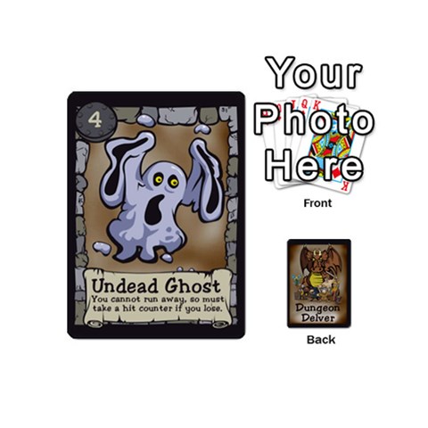 Dungeondelver 54playingcardsmini By David Barry Front - Diamond5