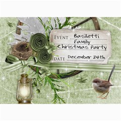 7x5 invitation - 5  x 7  Photo Cards