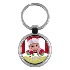 merry christmas - Key Chain (Round)