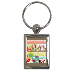 merry christmas - Key Chain (Rectangle)