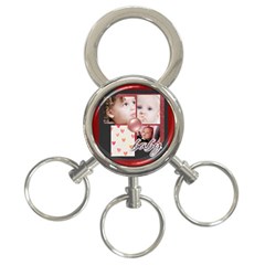 merry christmas - 3-Ring Key Chain