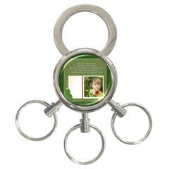 merry christmas - 3-Ring Key Chain