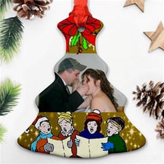 Carolers tree ornament two sides - Christmas Tree Ornament (Two Sides)