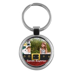 merry christmas - Key Chain (Round)