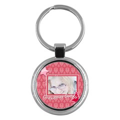 merry christmas - Key Chain (Round)