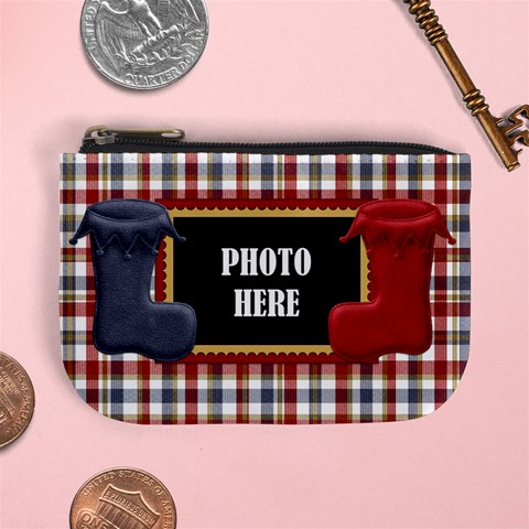 Lone Star Holiday Coin Bag 2 By Lisa Minor Front