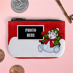 5 Little Snowmen Coin Bag 2 - Mini Coin Purse