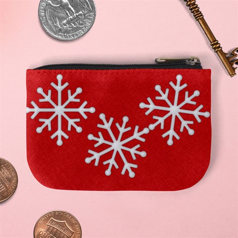 5 Little Snowmen Coin Bag 2 By Lisa Minor Back