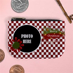 Christmas Clusters Coin Bag 1 - Mini Coin Purse