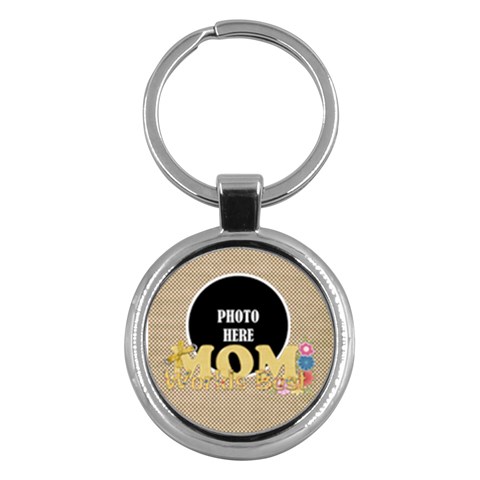 Mom Key Chain 1 By Lisa Minor Front