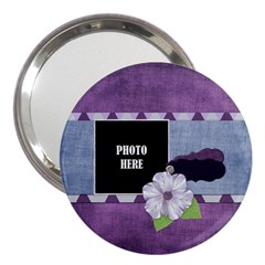 Lavender Rain 3  Handbag Mirror 1