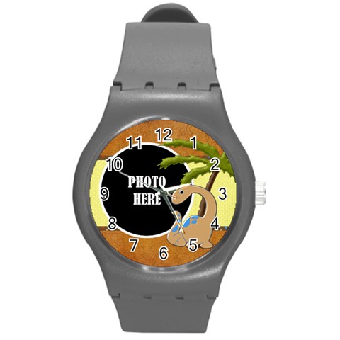 Dinosaur! Plastic Watch 1 By Lisa Minor Front