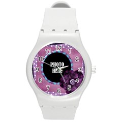Not So Scary Plastic Watch 1 - Round Plastic Sport Watch (M)