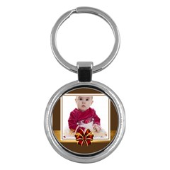 merry christmas - Key Chain (Round)