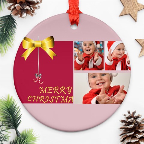 Merry Christmas By Man Front