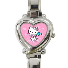 Hello Kitty Olivias Watch - Heart Italian Charm Watch