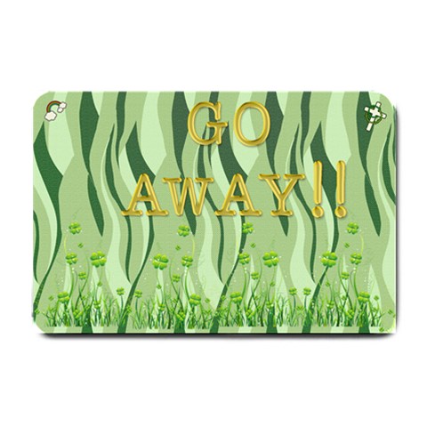 Go Away By Jessie 24 x16  Door Mat