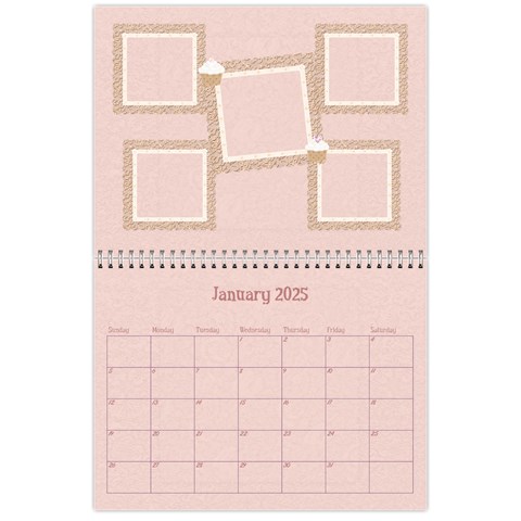 Cupcake Calendar 2025 By Claire Mcallen Jan 2025