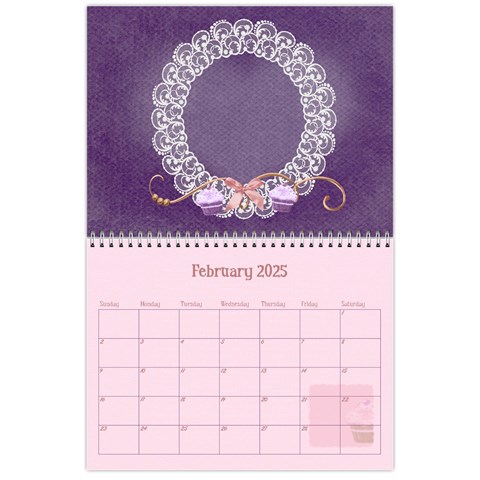 Cupcake Calendar 2025 By Claire Mcallen Feb 2025