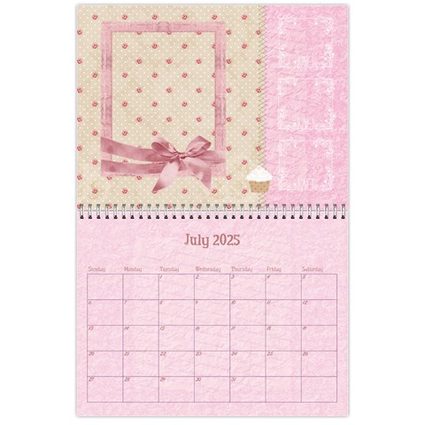 Cupcake Calendar 2025 By Claire Mcallen Jul 2025