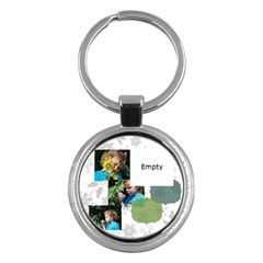 merry christmas - Key Chain (Round)