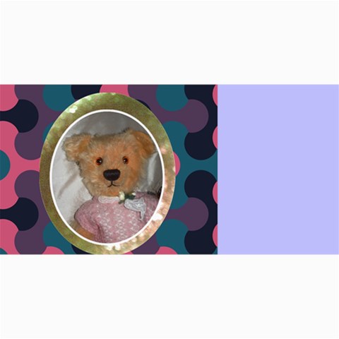 10 Cards With Old Teddy Bears ( With Modern /retro Backgrounds) By Riksu 8 x4  Photo Card - 1