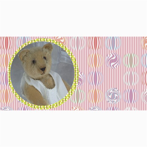 10 Cards With Old Teddy Bears ( With Modern /retro Backgrounds) By Riksu 8 x4  Photo Card - 3