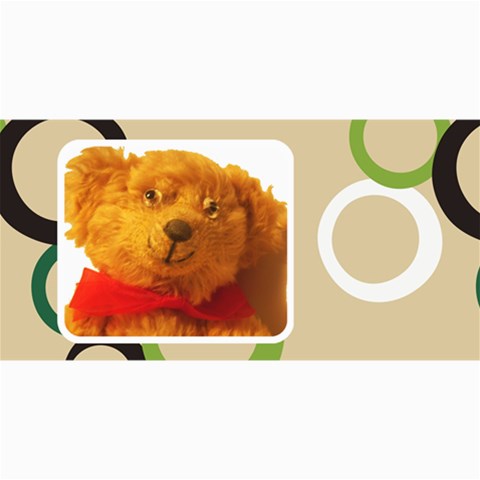 10 Cards With Old Teddy Bears ( With Modern /retro Backgrounds) By Riksu 8 x4  Photo Card - 4