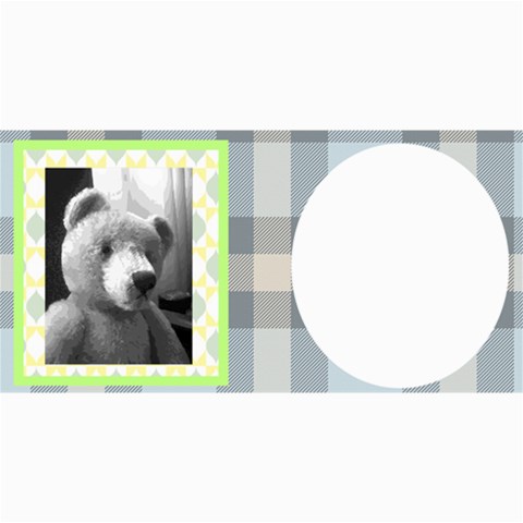 10 Cards With  Old Teddy Bears With Old 8 x4  Photo Card - 2