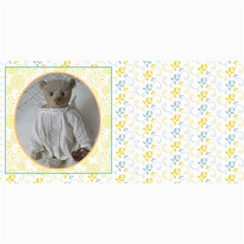 10 Cards With  Old Teddy Bears With Old 8 x4  Photo Card - 8