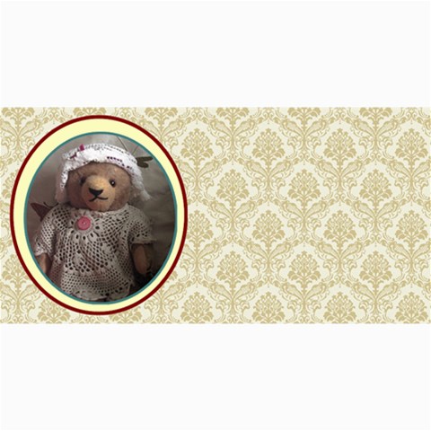 10 Cards With  Old Teddy Bears With Old 8 x4  Photo Card - 10