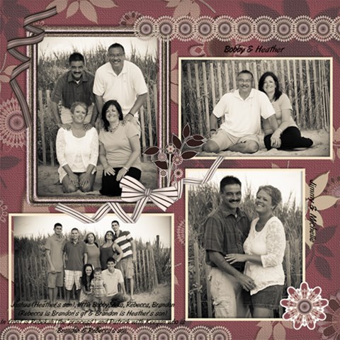 Pets And Family By Kathy 12 x12  Scrapbook Page - 3
