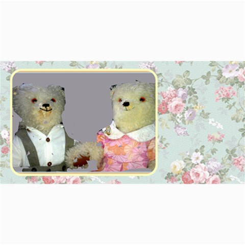 10 Cards  Old Teddy Bears,  Series 2 ,( Your Own Text) By Riksu 8 x4  Photo Card - 2
