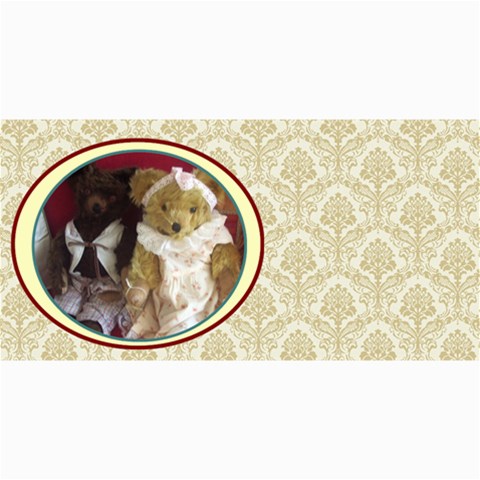 10 Cards  Old Teddy Bears,  Series 2 ,( Your Own Text) By Riksu 8 x4  Photo Card - 10