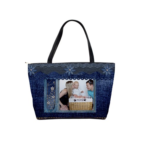 Beautiful Denim Classic Shoulder Handbag By Lil Back